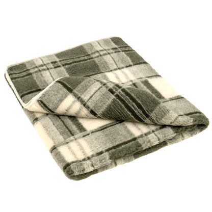 Ullpledd, Grønt Rutete