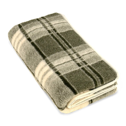 Ullpledd, Grønt Rutete