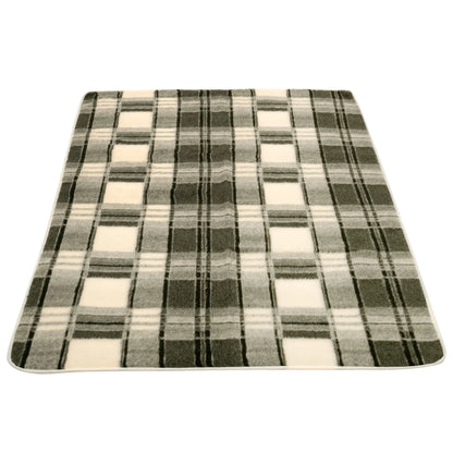 Ullpledd, Grønt Rutete